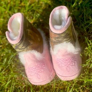 Magellan cowgirl infant Camo pink boots size 1